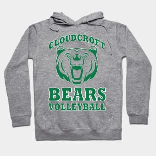 Cloudcroft Bears Volleyball (Green) Hoodie